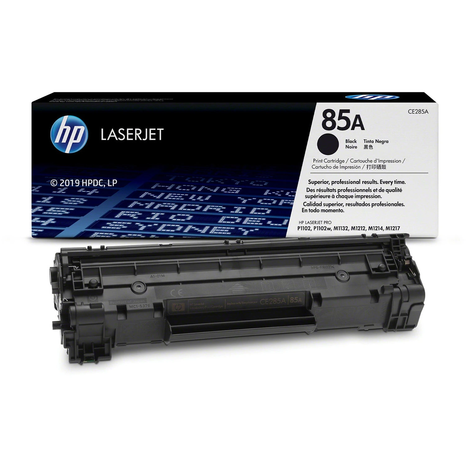 Toner HP LaserJet d'origine 85A noir (CE285A) · صورة 1
