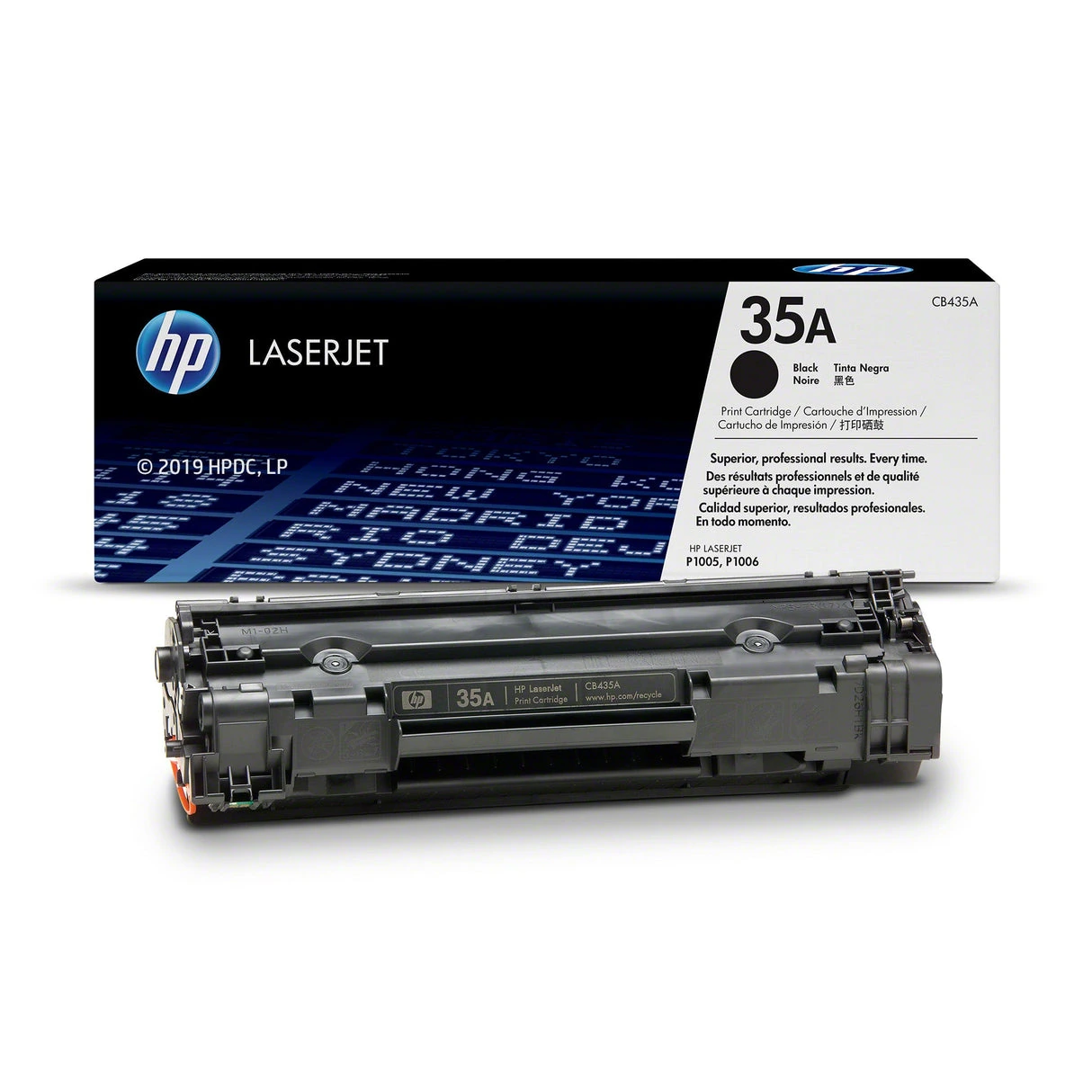 Toner HP original LaserJet 35A noir · صورة 1