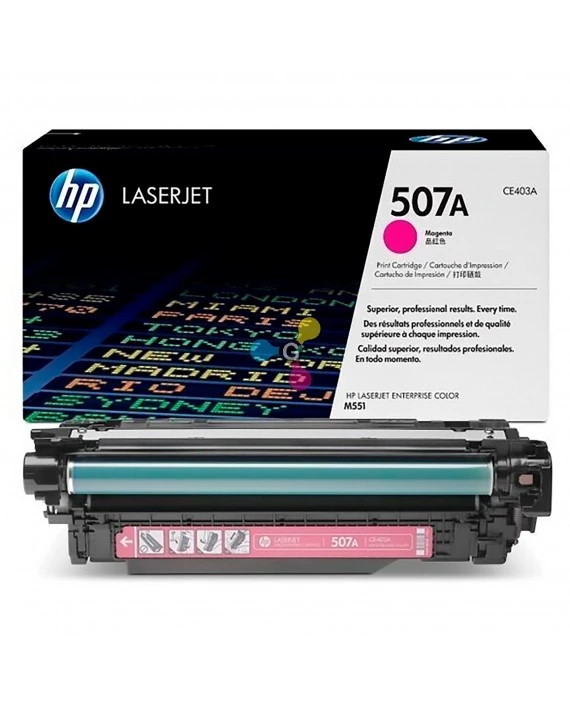 Toner HP LaserJet 507A magenta · صورة 1