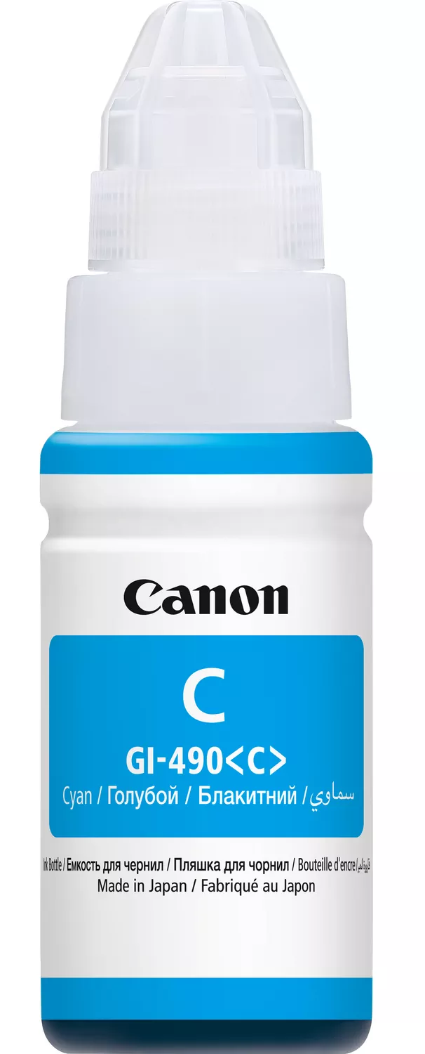 Cartouche d'encre Canon GI-490C – cyan · view 1
