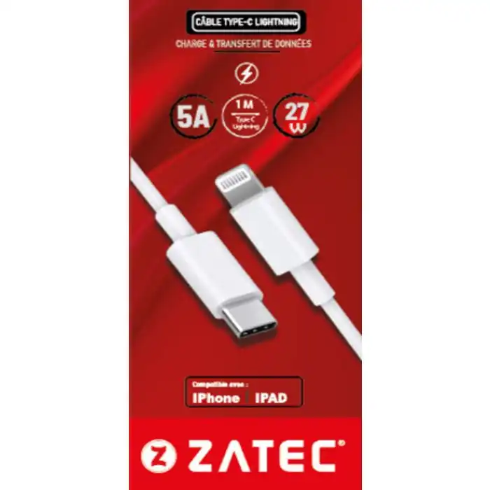 Câble type c lightning Z-MV127W · view 1