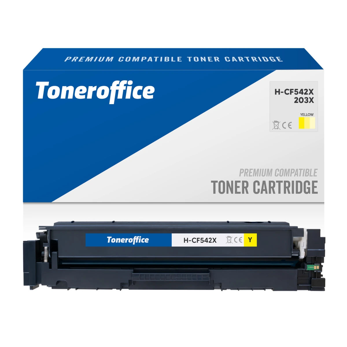 Toner HP (CF542X) jaune de 2500 · صورة 1