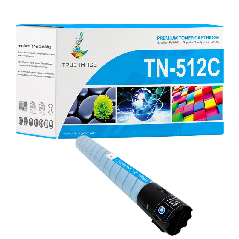 Toner compatible Konica Minolta TN512C cyan · صورة 1