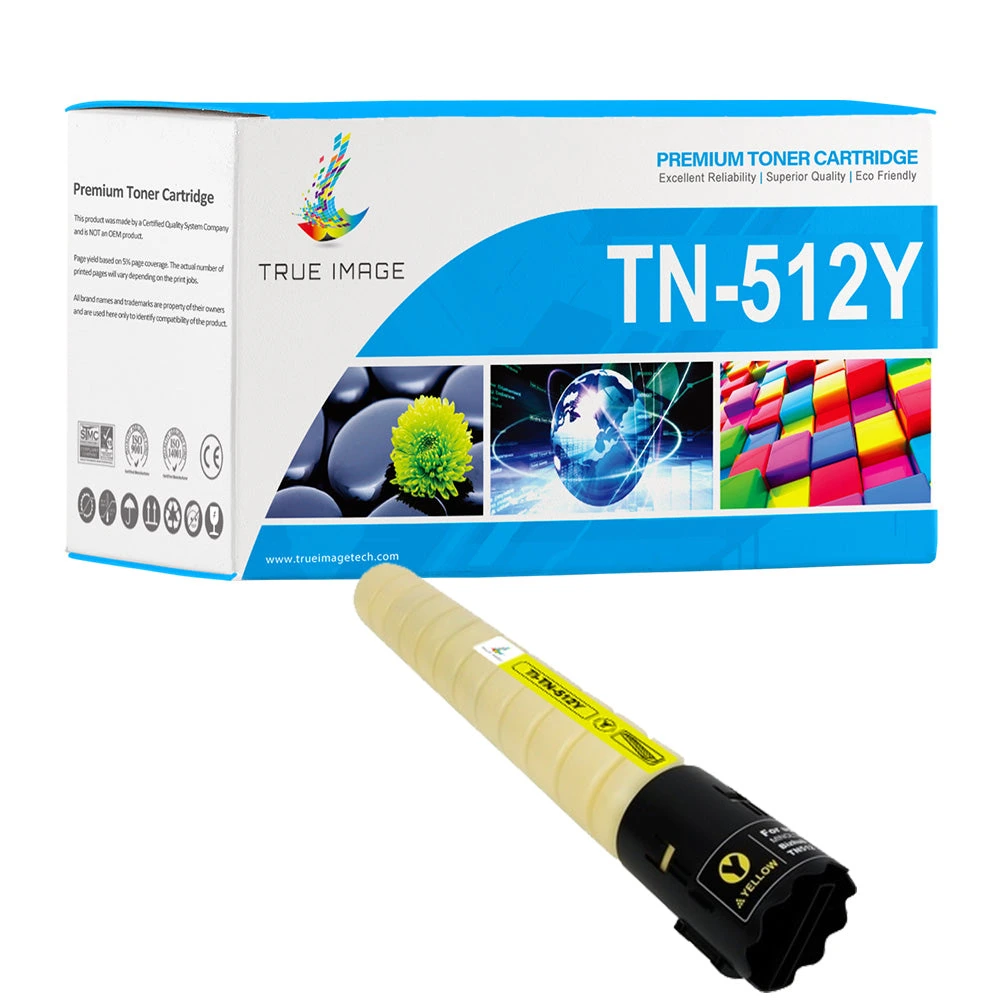 Toner compatible Konica Minolta TN512Y-JAUNE · صورة 1