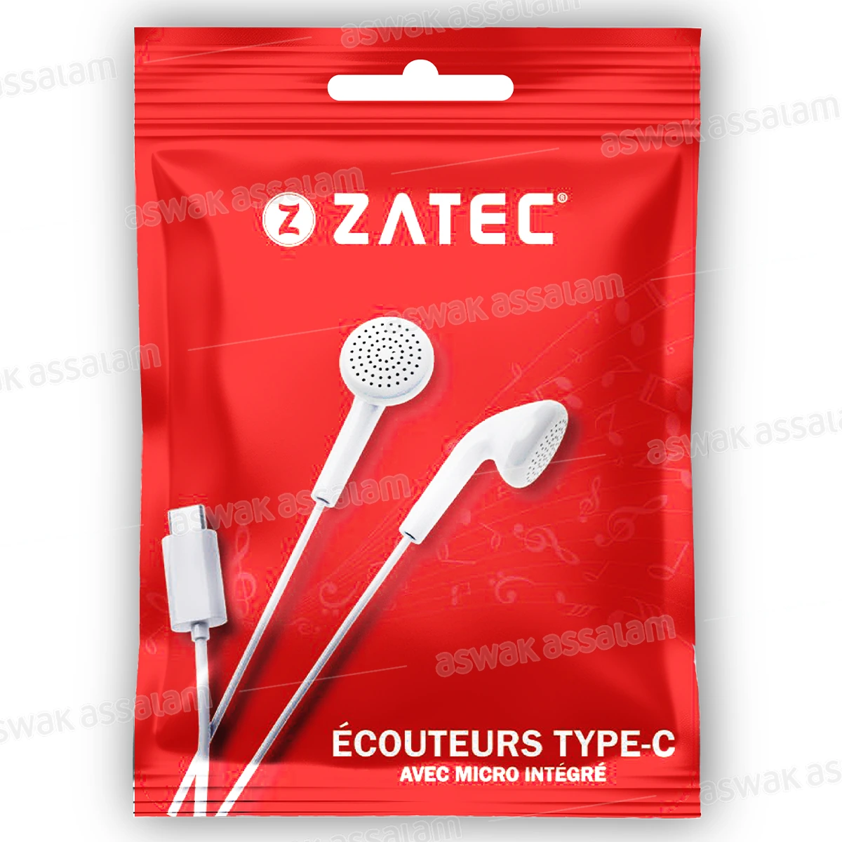 Ecouteur Zatec type c · view 1